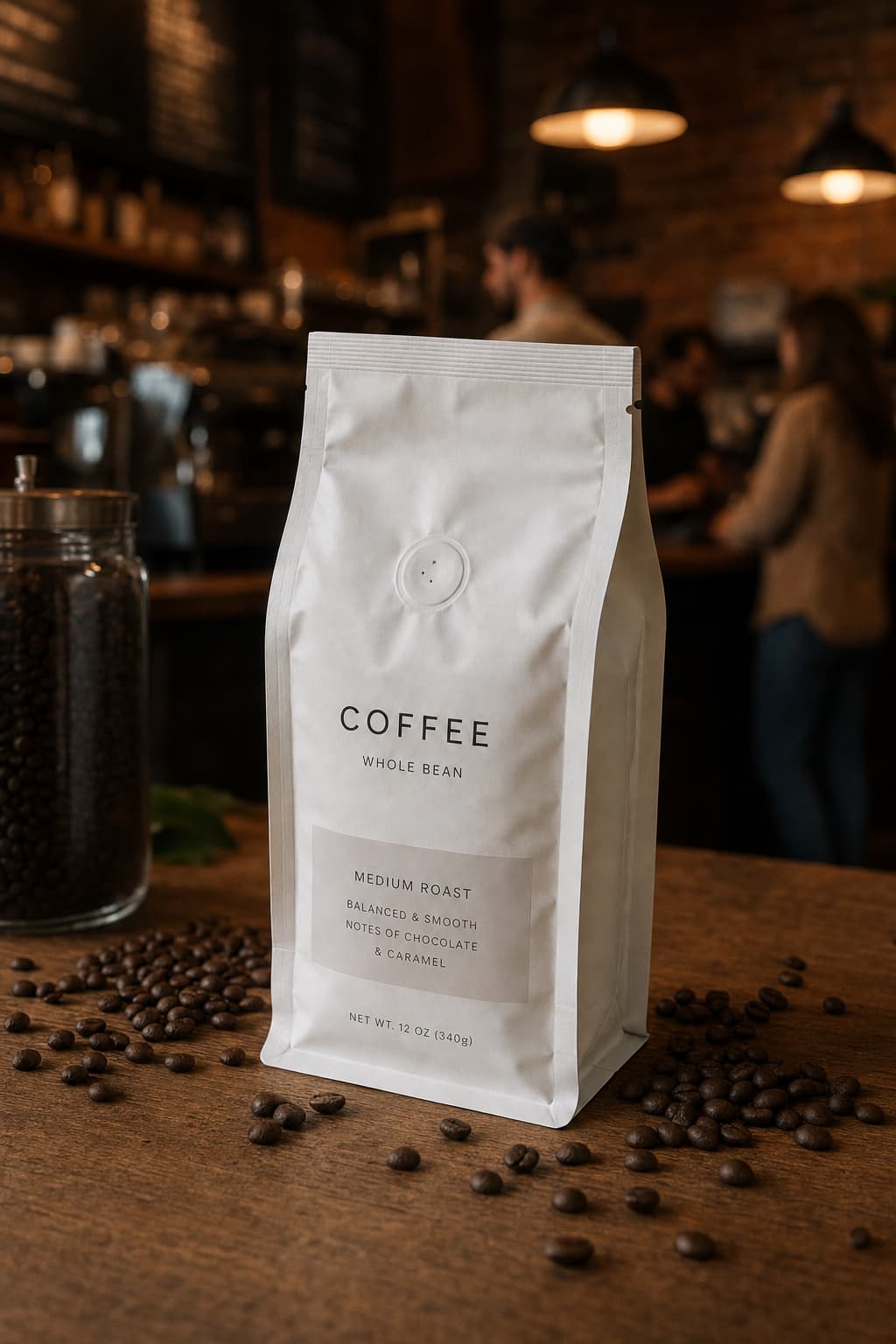 Coffee bag, after